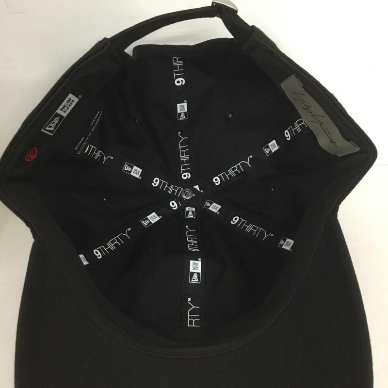 ヨウジヤマモト Yohji Yamamoto 帽子 キャップ FG-H73-972 NEW ERA ロゴ、文字 黒 / ブラック /  メンズ USED 古着 中古 10127688