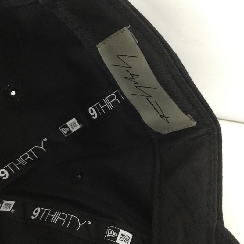 ヨウジヤマモト Yohji Yamamoto 帽子 キャップ FG-H73-972 NEW ERA ロゴ、文字 黒 / ブラック /  メンズ USED 古着 中古 10127688