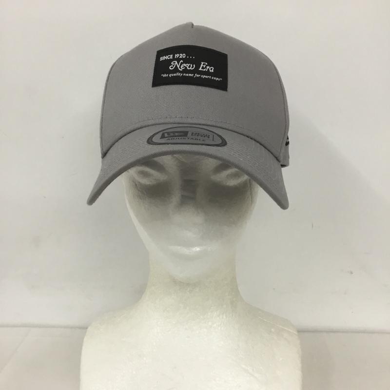 ニューエラ NEW ERA 帽子 キャップ ロゴ、文字 灰 / グレー /  メンズ USED 古着 中古 10127689