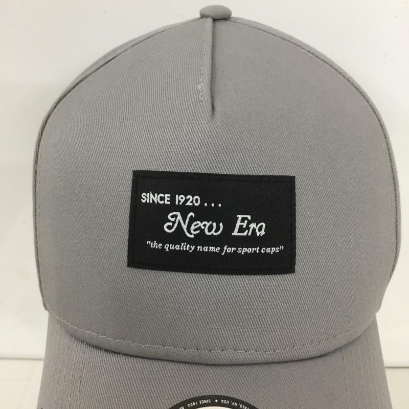 ニューエラ NEW ERA 帽子 キャップ ロゴ、文字 灰 / グレー /  メンズ USED 古着 中古 10127689