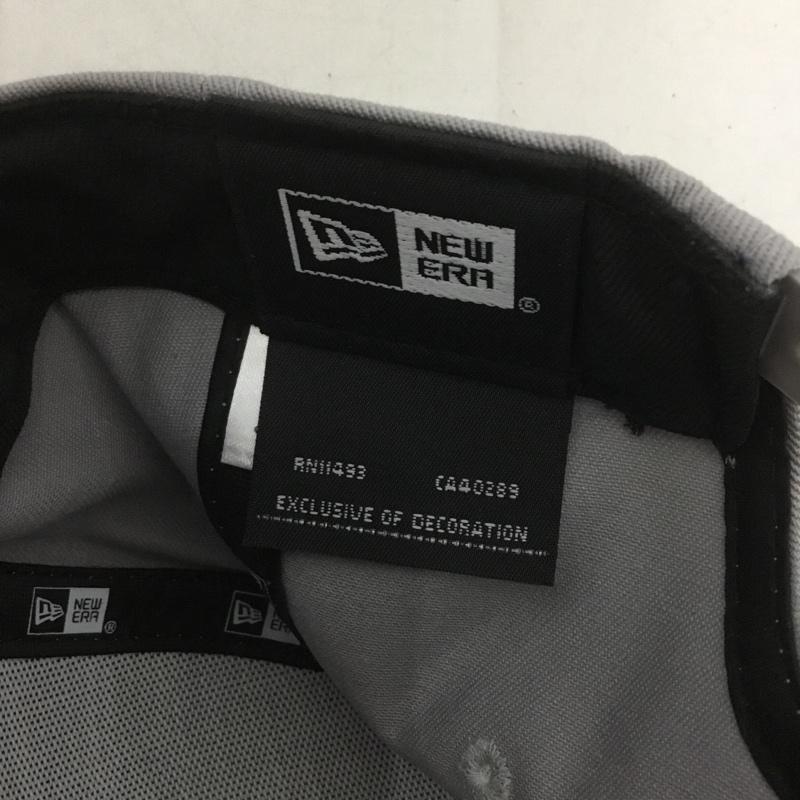 ニューエラ NEW ERA 帽子 キャップ ロゴ、文字 灰 / グレー /  メンズ USED 古着 中古 10127689