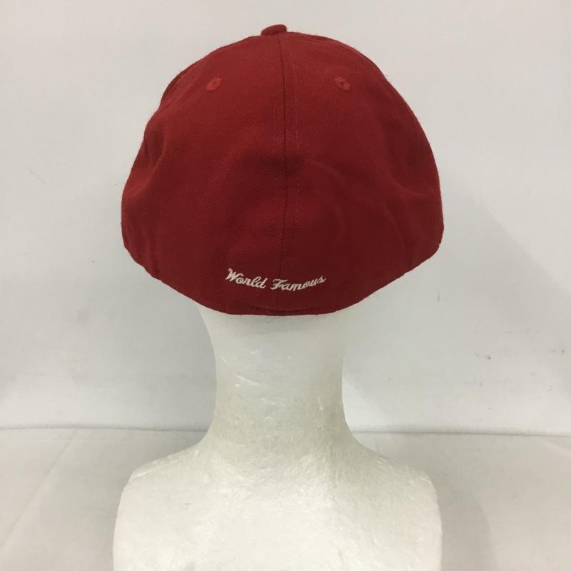 シュプリーム Supreme 帽子 キャップ NEW ERA 59FIFTY BOX LOGO ロゴ、文字 赤 / レッド /  メンズ USED 古着 中古 10127691