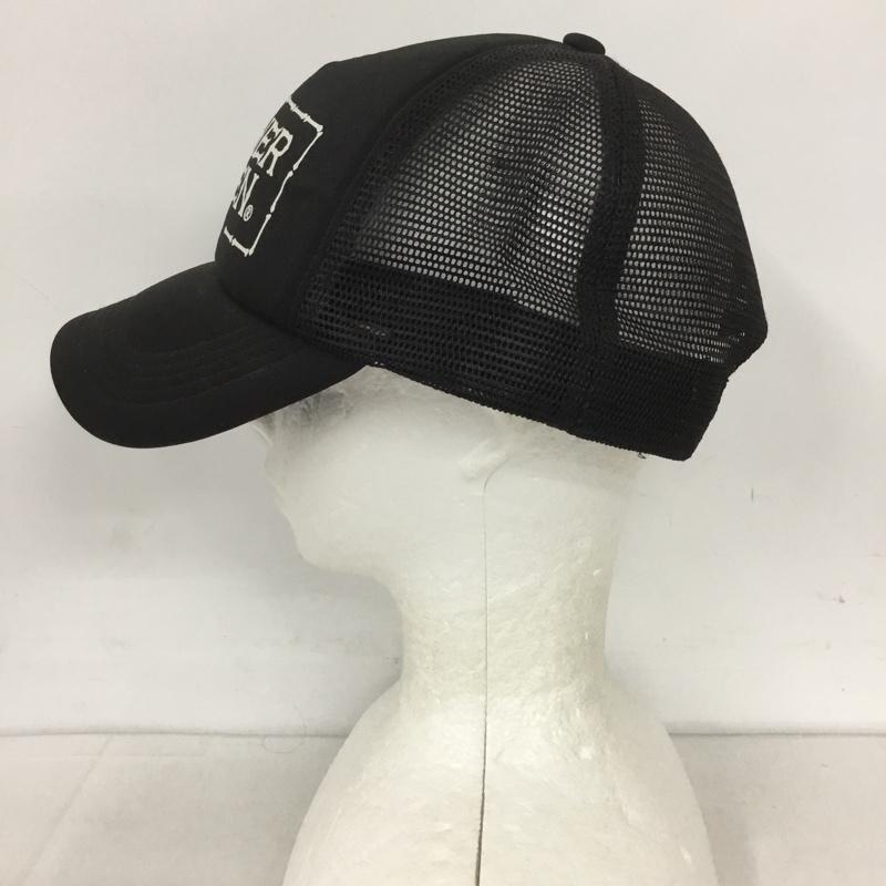アナザーヘウ゛ン ANOTHERHEAVEN 帽子 キャップ メッシュキャップ ロゴ、文字 黒 / ブラック /  メンズ USED 古着 中古 10127692