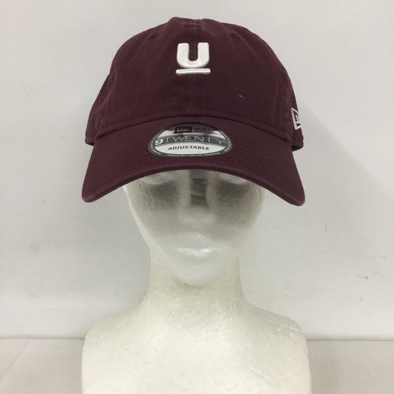アンダーカバー UNDERCOVER 帽子 キャップ NEW ERA コットン ロゴ、文字 ボルドー / ボルドー /  メンズ USED 古着 中古 10127695