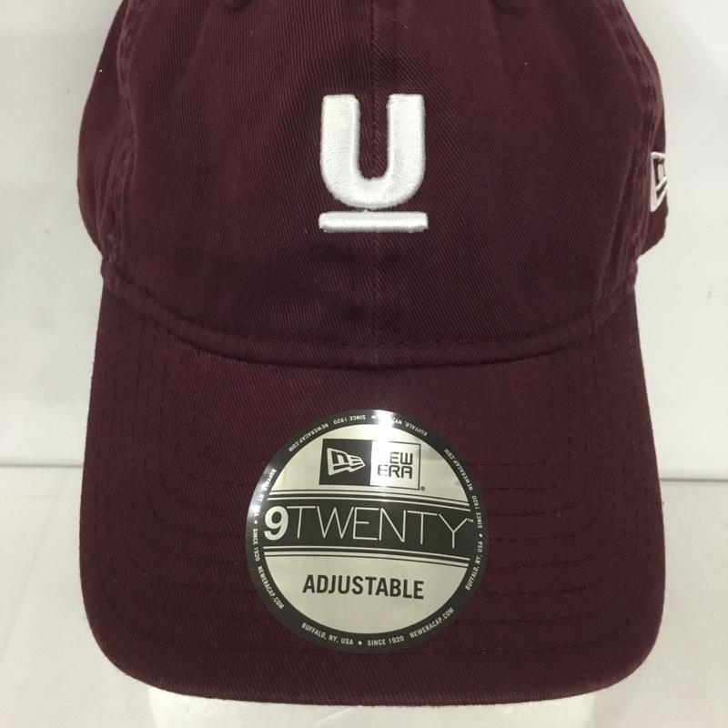 アンダーカバー UNDERCOVER 帽子 キャップ NEW ERA コットン ロゴ、文字 ボルドー / ボルドー /  メンズ USED 古着 中古 10127695