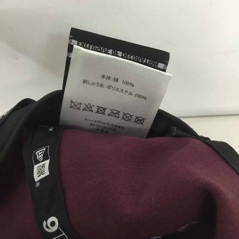 アンダーカバー UNDERCOVER 帽子 キャップ NEW ERA コットン ロゴ、文字 ボルドー / ボルドー /  メンズ USED 古着 中古 10127695