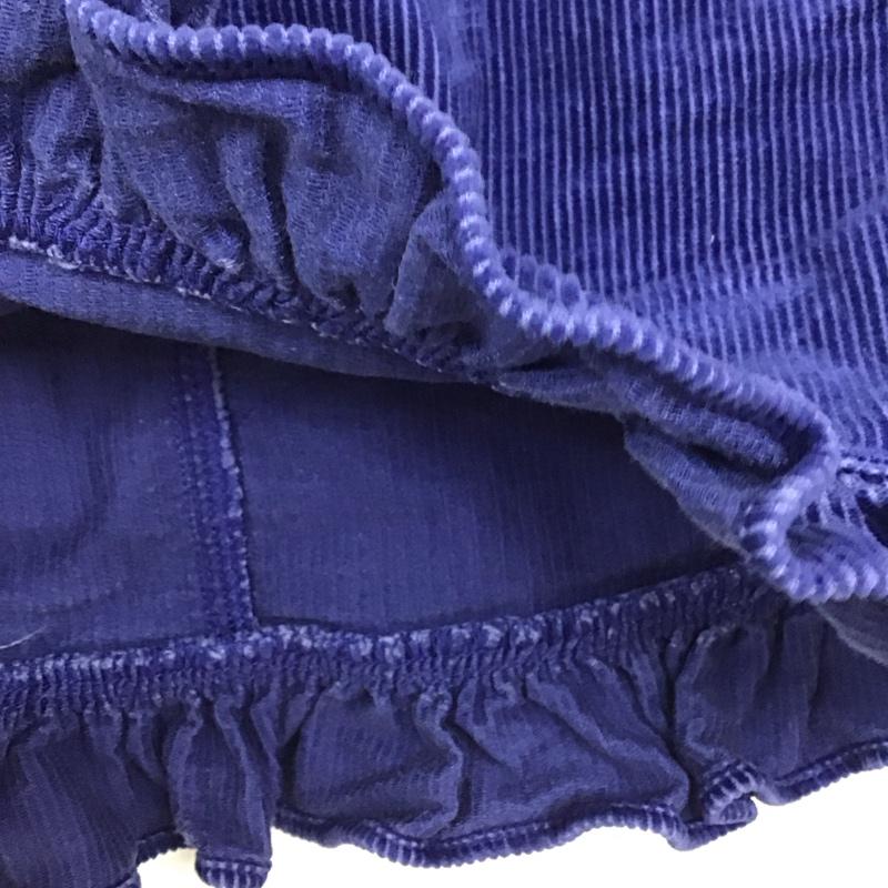 ラルフローレン RALPHLAUREN スカート ミニスカート コーデュロイ 160cm 無地 青 / ブルー /  ガールズ USED 古着 中古 10127696