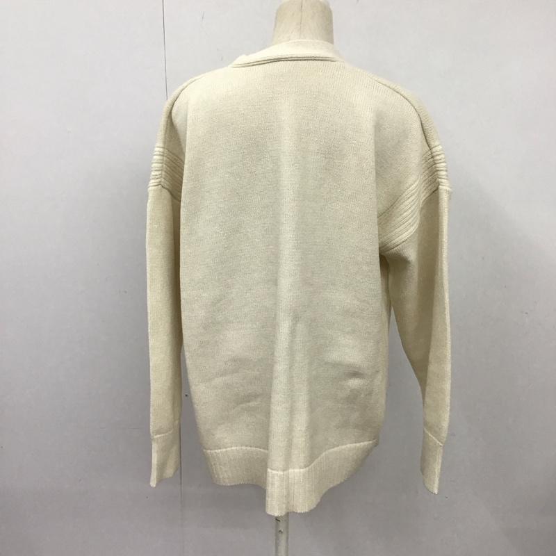 ニコアンド niko and... カーディガン 長袖 NKN42671AD 無地 白 / ホワイト /  レディース USED 古着 中古 10127702