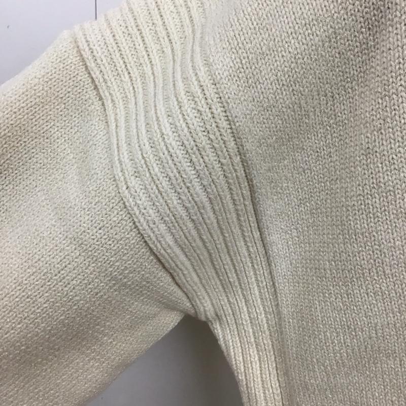 ニコアンド niko and... カーディガン 長袖 NKN42671AD 無地 白 / ホワイト /  レディース USED 古着 中古 10127702