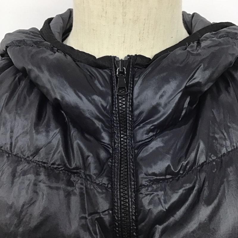 ユニクロ UNIQLO ベスト ベスト 211-080743 ダウンベスト L 無地 黒 / ブラック /  レディース USED 古着 中古 10127707