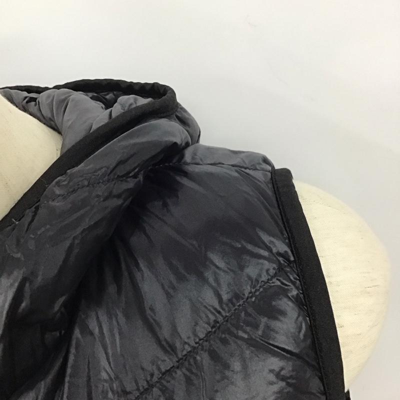 ユニクロ UNIQLO ベスト ベスト 211-080743 ダウンベスト L 無地 黒 / ブラック /  レディース USED 古着 中古 10127707