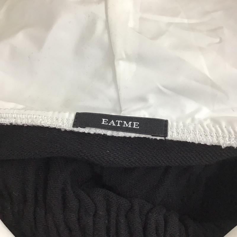 イートミー EATME ワンピース ロングスカート 342050300501 フードスウェットワンピース FREE 無地 白 / ホワイト / X 黒 / ブラック /  レディース USED 古着 中古 10127709