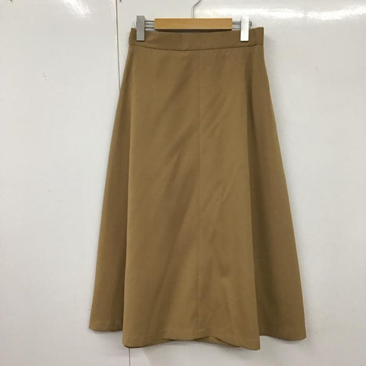 ロペ ROPE  スカート ロングスカート 40 無地 ベージュ / ベージュ /  レディース USED 古着 中古 10127715