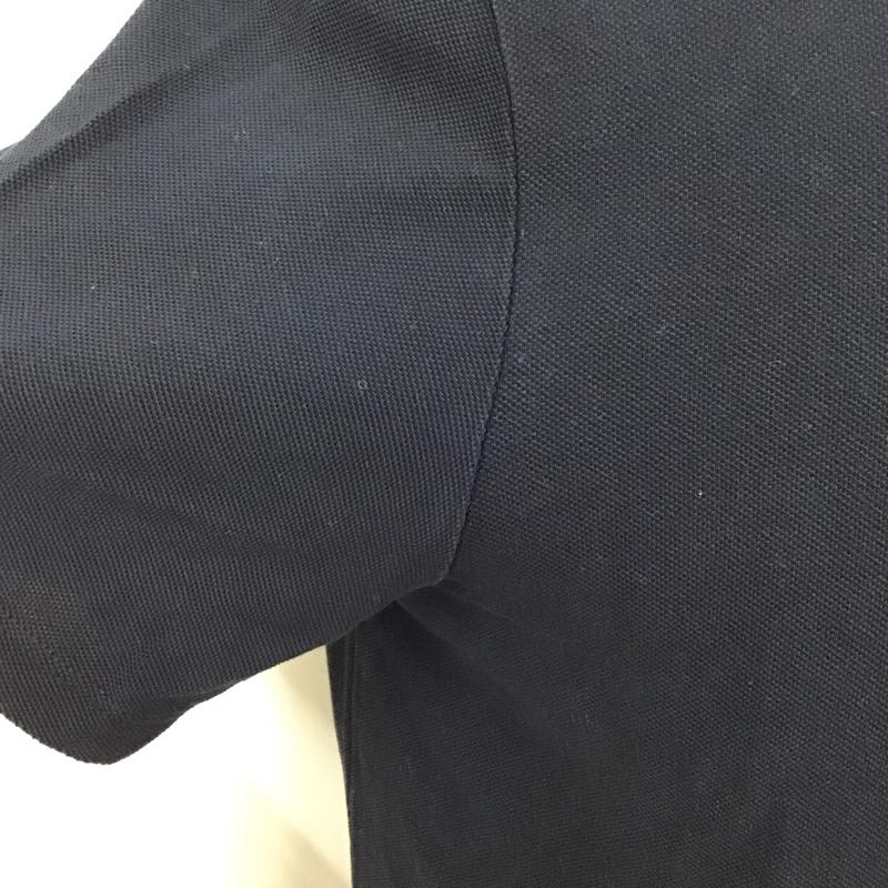 バーバリーブリット Burberry Brit ポロシャツ 半袖 半袖ポロシャツ 半袖カットソー カラーシャツ L ロゴ、文字 紺 / ネイビー /  メンズ USED 古着 中古 10127717