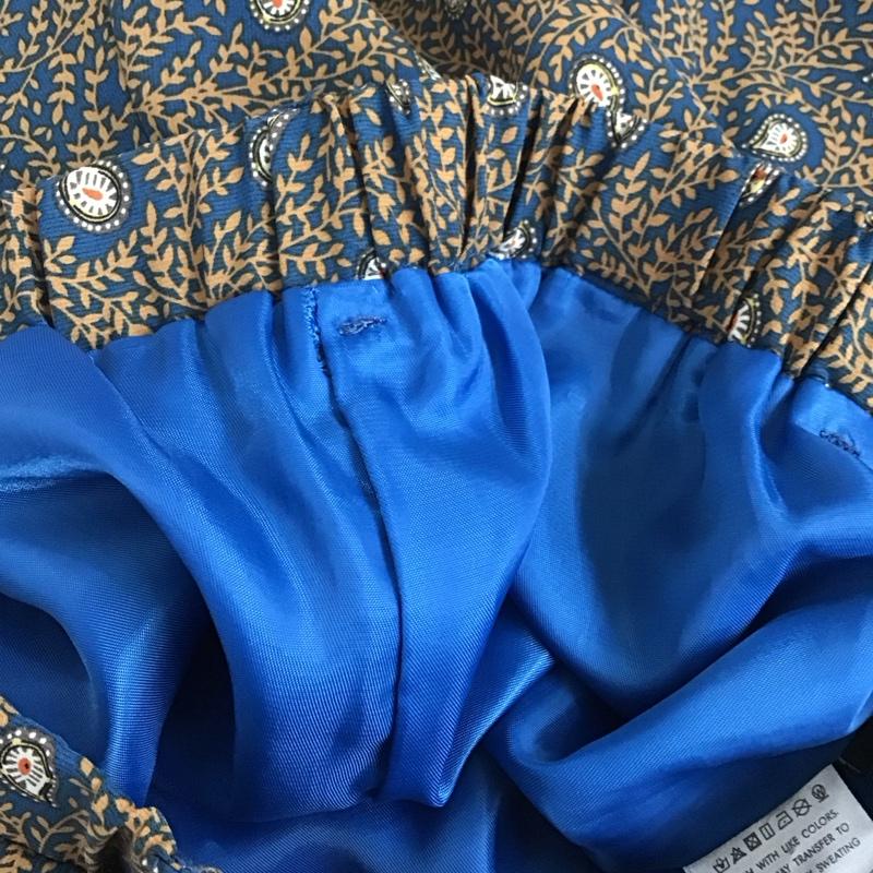 メルロー merlot パンツ スラックス 総柄 マルチカラー / マルチカラー /  レディース USED 古着 中古 10127719