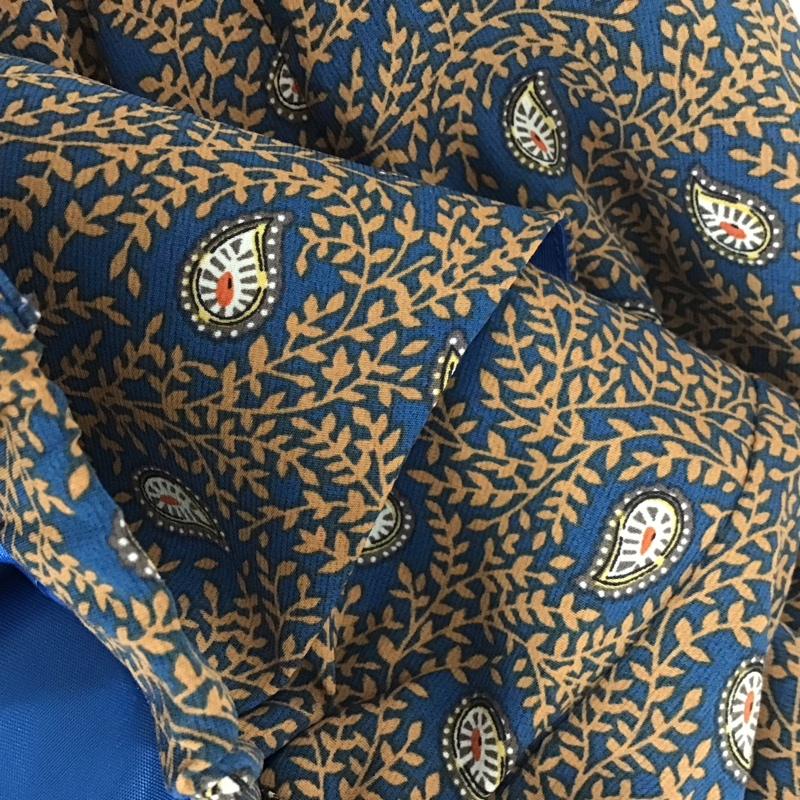 メルロー merlot パンツ スラックス 総柄 マルチカラー / マルチカラー /  レディース USED 古着 中古 10127719