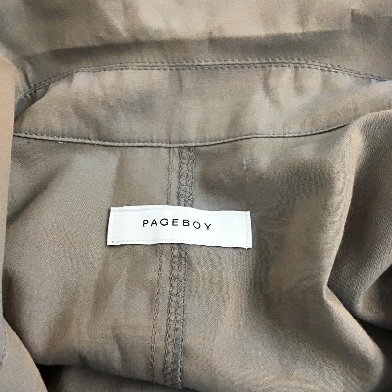 ページボーイ PAGEBOY コート トレンチコート PB370018TS シアートレンチコート FREE 無地 マルチカラー / マルチカラー /  レディース USED 古着 中古 10127721