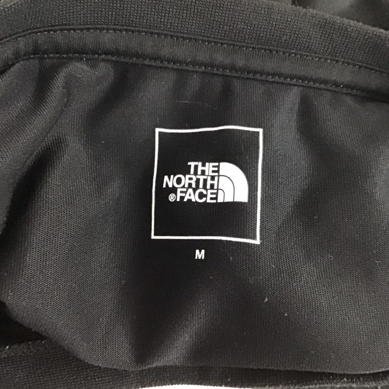 ザノースフェイス THE NORTH FACE Tシャツ 半袖 NTW32134 ショートスリーブカラフルロゴティー S/S Colorful Logo Tee M ロゴ、文字 X プリント 黒 / ブラック /  レディース USED 古着 中古 10127726