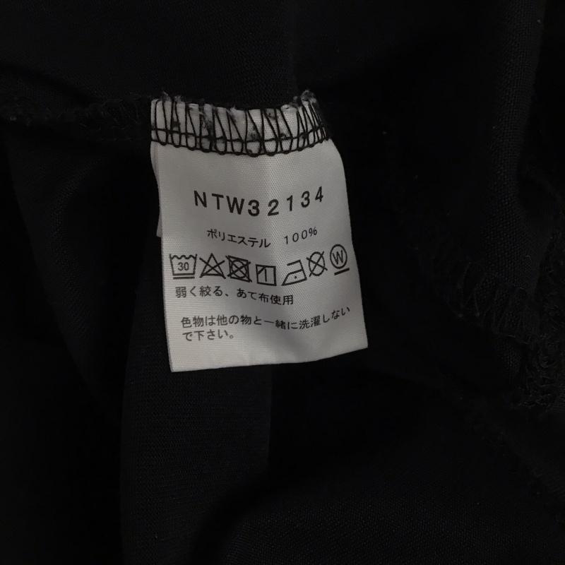 ザノースフェイス THE NORTH FACE Tシャツ 半袖 NTW32134 ショートスリーブカラフルロゴティー S/S Colorful Logo Tee M ロゴ、文字 X プリント 黒 / ブラック /  レディース USED 古着 中古 10127726