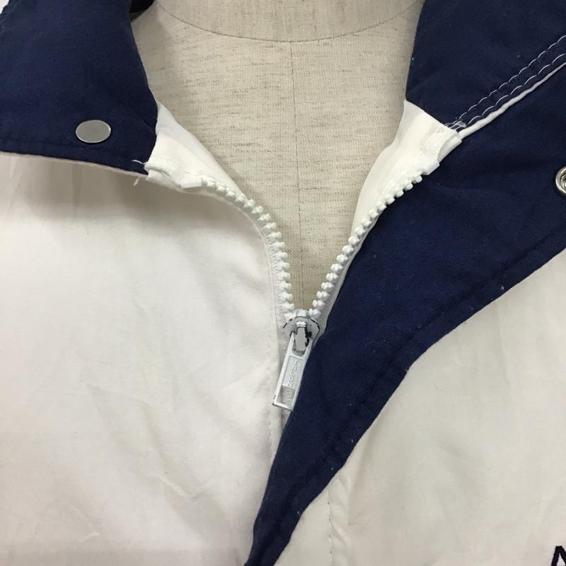 古着 USED ジャケット、上着 ジャンパー、ブルゾン ジップアップジャケット アウター 古着 XXL ロゴ、文字 白 / ホワイト / X 赤 / レッド /  メンズ USED 古着 中古 10127731