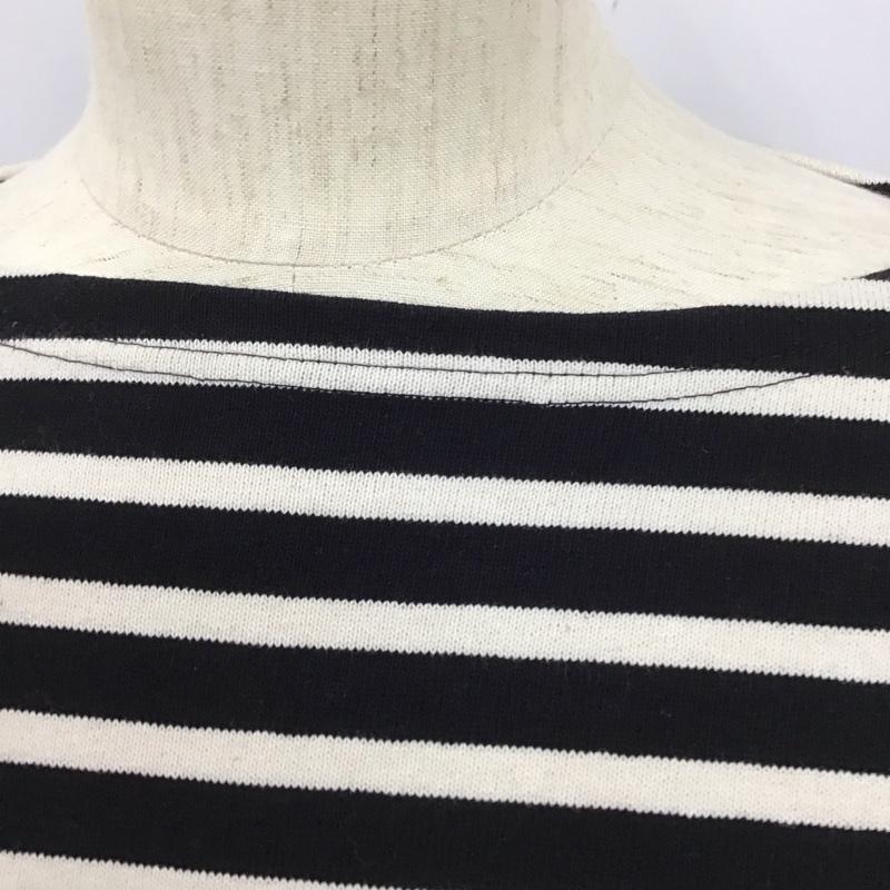 オーシバル ORCIVAL カットソー 長袖 ボーダー 1 ボーダー柄 黒 / ブラック / X 白 / ホワイト /  レディース USED 古着 中古 10127746