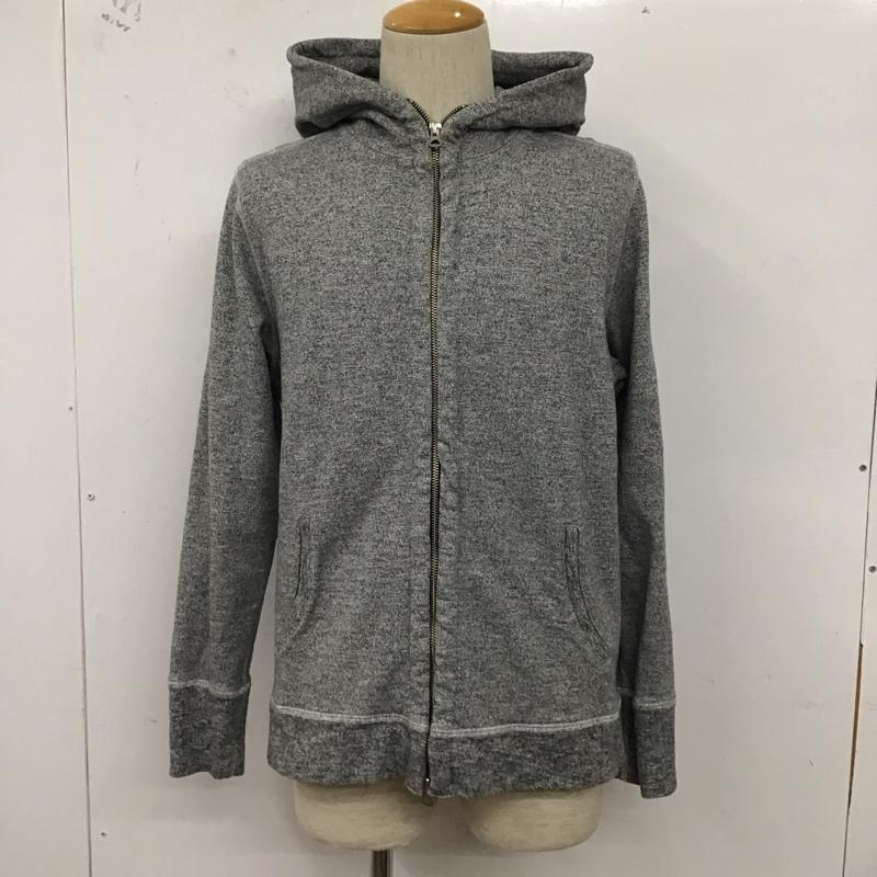 スリック SLICK パーカー 長袖 長袖 2 総柄 白 / ホワイト / X 黒 / ブラック /  メンズ USED 古着 中古 10127749