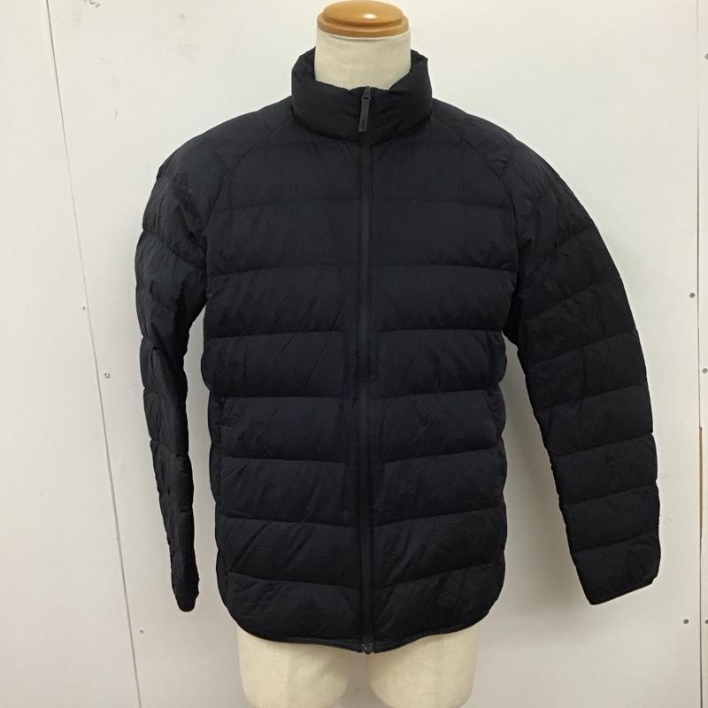 ユニクロ UNIQLO ジャケット、上着 ダウンジャケット 311-451702 ウルトラライトダウンジャケット L 無地 黒 / ブラック /  メンズ USED 古着 中古 10127756