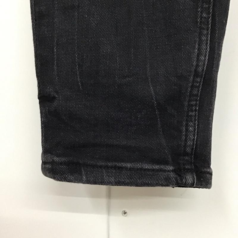 ザラ ZARA パンツ デニム、ジーンズ デニムパンツ スリムパンツ カジュアルパンツ ストレッチパンツ 42 無地 黒 / ブラック /  メンズ USED 古着 中古 10127762