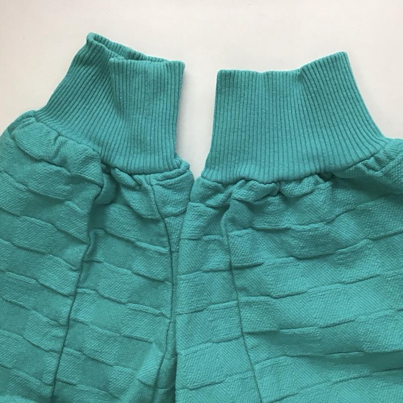 古着 USED トレーナー 長袖 長袖トレーナー スウェット カラーネック プルオーバー XL 刺繍 緑 / グリーン /  メンズ USED 古着 中古 10127764