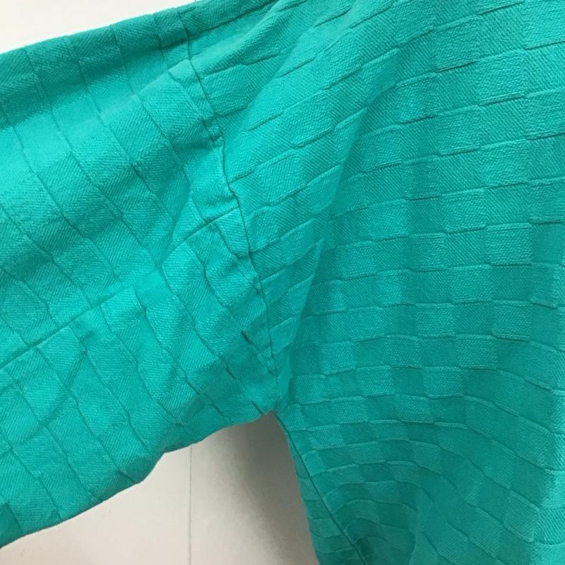 古着 USED トレーナー 長袖 長袖トレーナー スウェット カラーネック プルオーバー XL 刺繍 緑 / グリーン /  メンズ USED 古着 中古 10127764