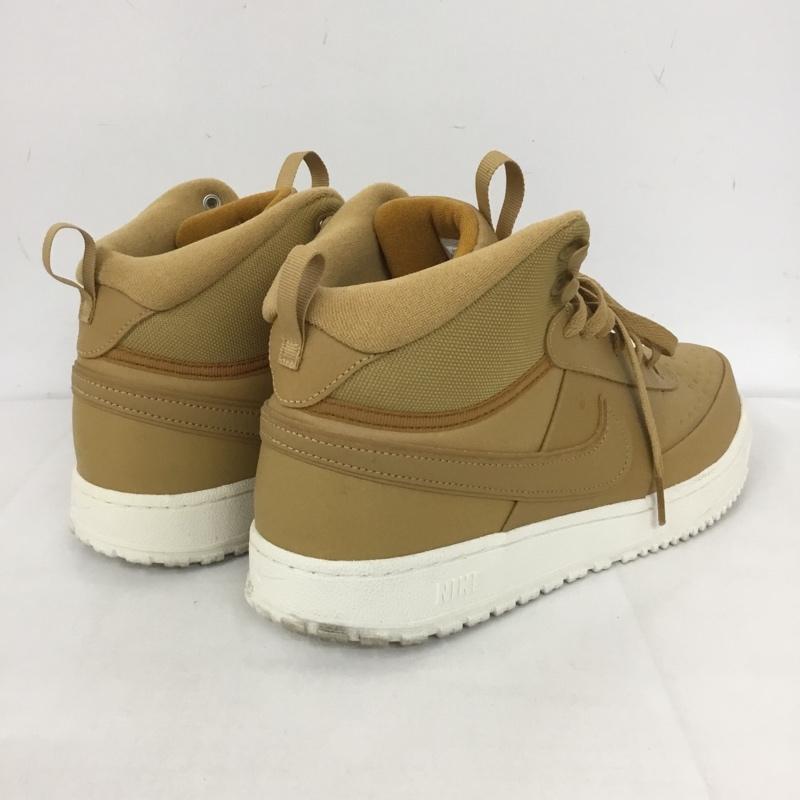 ナイキ NIKE スニーカー スニーカー DR7882 700 コート ビジョン MID WNTR 28.5cm 28.5cm ロゴ、文字 キャメル / キャメル /  メンズ USED 古着 中古 10127767