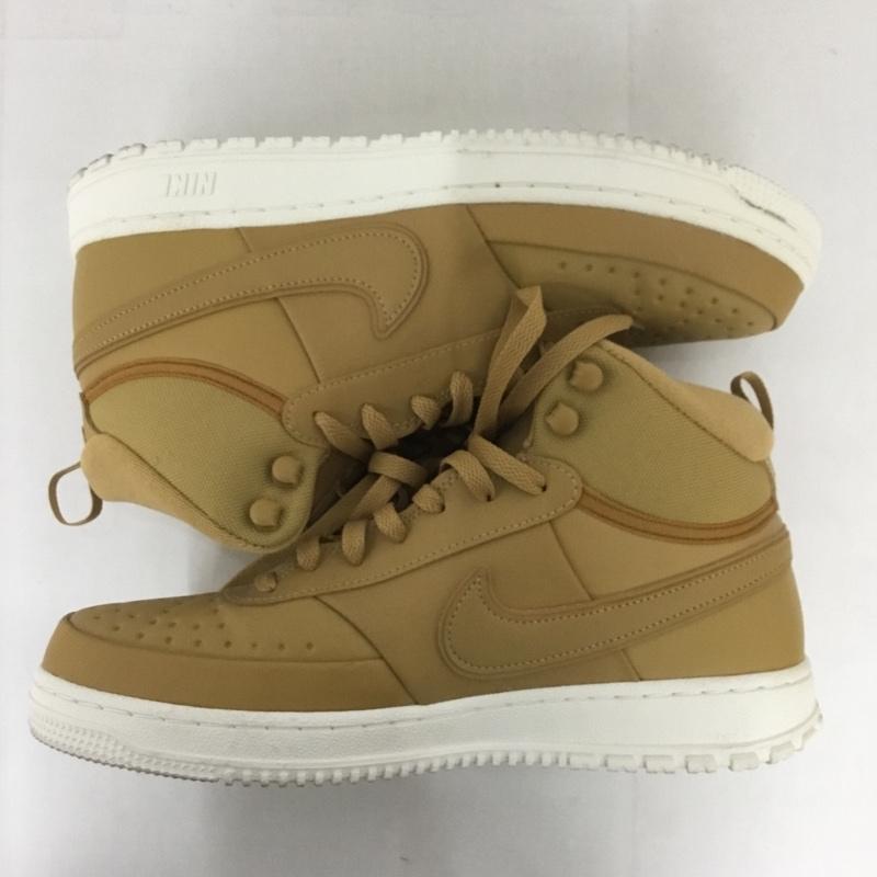 ナイキ NIKE スニーカー スニーカー DR7882 700 コート ビジョン MID WNTR 28.5cm 28.5cm ロゴ、文字 キャメル / キャメル /  メンズ USED 古着 中古 10127767