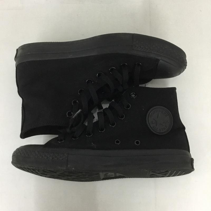コンバース CONVERSE スニーカー スニーカー 32060187 CANVAS ALL STAR HI ブラックモノクローム 25cm 25.0cm ロゴ、文字 黒 / ブラック /  メンズ USED 古着 中古 10127768