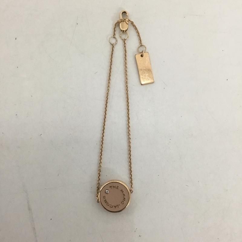 マークジェイコブス MARCJACOBS アクセサリー ブレスレット、バングル メダリオン ロゴ、文字 桃 / ピンク /  レディース USED 古着 中古 10127769