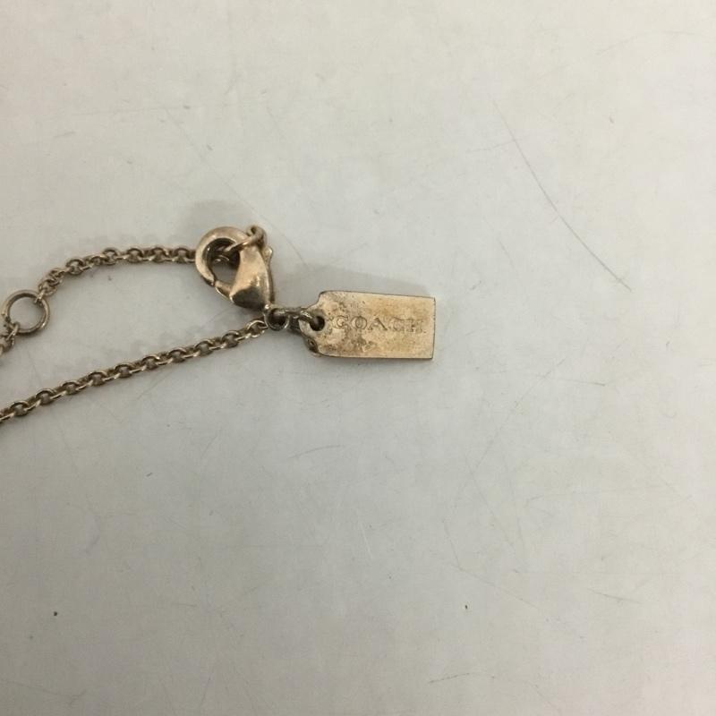 コーチ COACH アクセサリー ネックレス、ペンダント ローズゴールド ロゴ、文字 マルチカラー / マルチカラー /  レディース USED 古着 中古 10127770