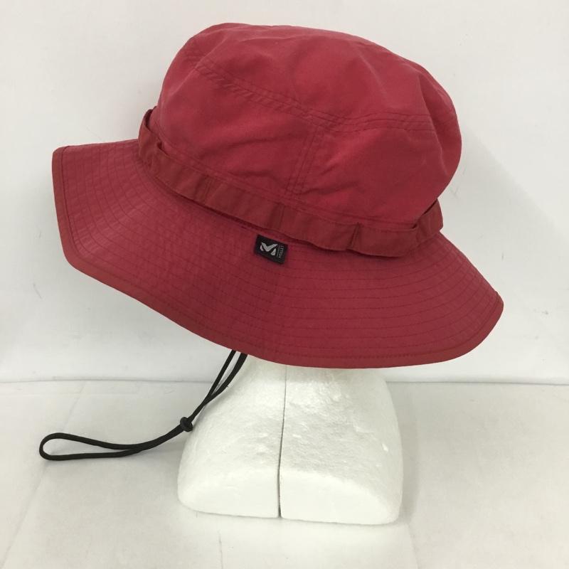 ミレー MILLET 帽子 ハット MIV01420 ゴアテックス レンジャー レインハット ロゴ、文字 赤 / レッド /  メンズ USED 古着 中古 10127773