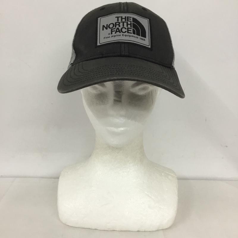 ザノースフェイス THE NORTH FACE 帽子 キャップ NF00CGW2 メッシュキャップ FREE ロゴ、文字 灰 / グレー /  メンズ USED 古着 中古 10127774
