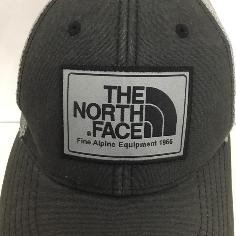 ザノースフェイス THE NORTH FACE 帽子 キャップ NF00CGW2 メッシュキャップ FREE ロゴ、文字 灰 / グレー /  メンズ USED 古着 中古 10127774
