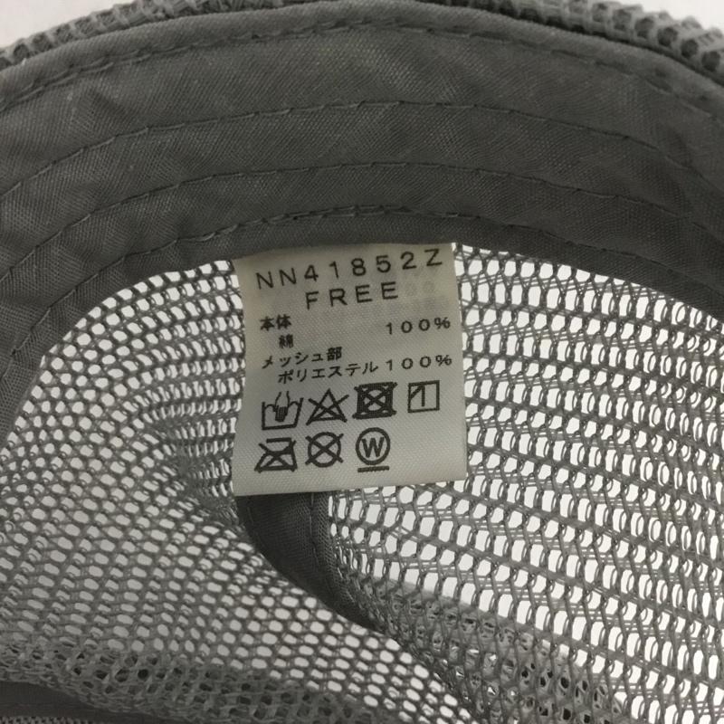 ザノースフェイス THE NORTH FACE 帽子 キャップ NF00CGW2 メッシュキャップ FREE ロゴ、文字 灰 / グレー /  メンズ USED 古着 中古 10127774