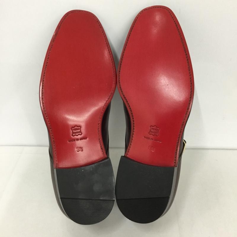 古着 USED 革靴 革靴 Piccolo officina PM ダブルモンクストラップ 無地 ボルドー / ボルドー /  メンズ USED 古着 中古 10127776