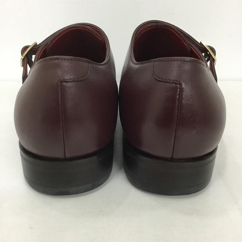 古着 USED 革靴 革靴 Piccolo officina PM ダブルモンクストラップ 無地 ボルドー / ボルドー /  メンズ USED 古着 中古 10127776