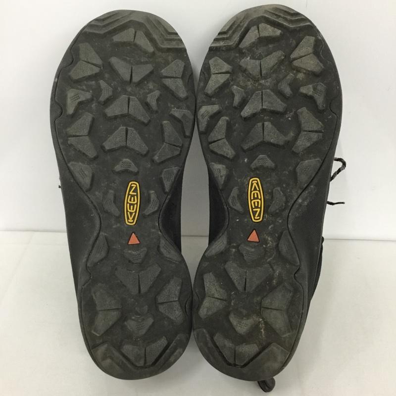 キーン KEEN アウトドアシューズ アウトドアシューズ 1026730 ユニーク チャッカ アウトドアスニーカー アウトドアブーツ 28cm 28.0cm 無地 黒 / ブラック /  メンズ USED 古着 中古 10127780