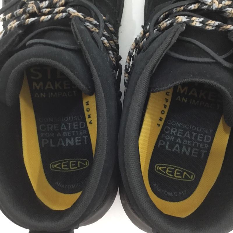 キーン KEEN アウトドアシューズ アウトドアシューズ 1026730 ユニーク チャッカ アウトドアスニーカー アウトドアブーツ 28cm 28.0cm 無地 黒 / ブラック /  メンズ USED 古着 中古 10127780