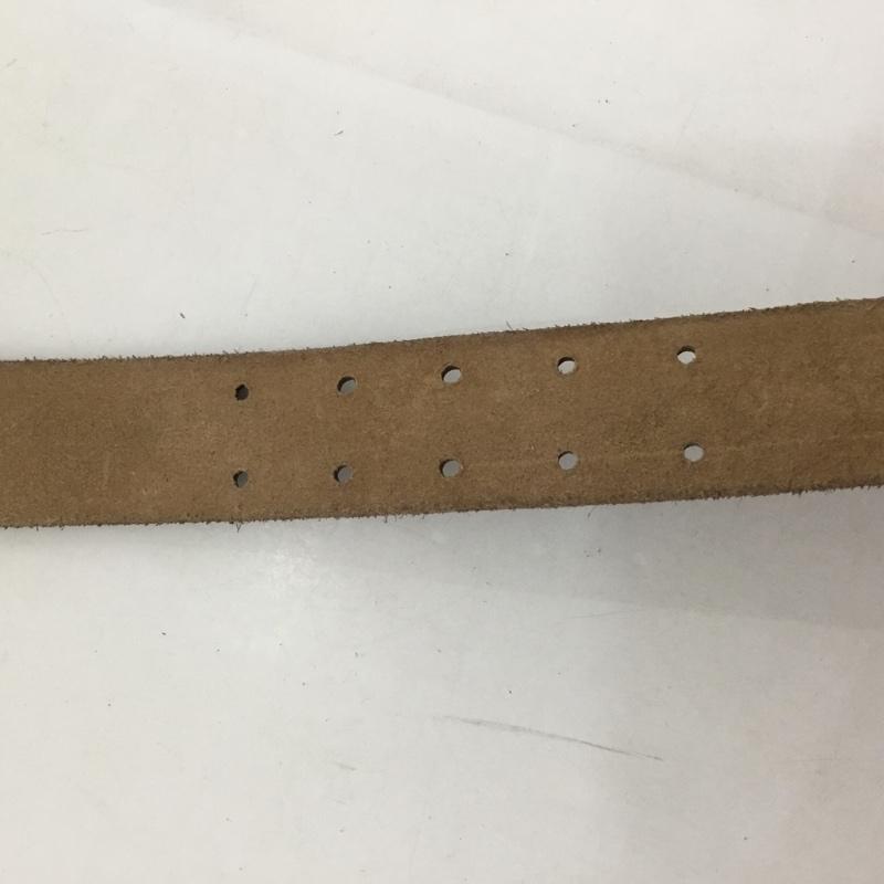 ダブルアールエル RRL ベルト・バックル ベルト レザーベルト 38 スタッズ  茶 / ブラウン /  メンズ USED 古着 中古 10127790