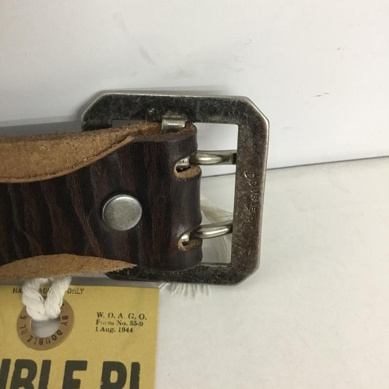 ダブルアールエル RRL ベルト・バックル ベルト レザーベルト 38 スタッズ  茶 / ブラウン /  メンズ USED 古着 中古 10127790