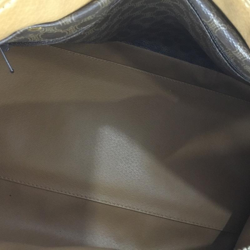セリーヌ CELINE ボストンバッグ ボストンバッグ ミニボストン ハンドバッグ マカダム柄 総柄 茶 / ブラウン /  レディース USED 古着 中古 10127791