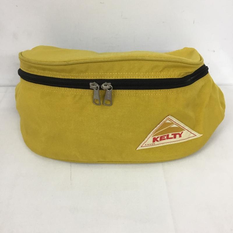 ケルティ KELTY ウエストバッグ ウエストバッグ ボディバッグ ロゴ、文字 マスタード / マスタード /  メンズ USED 古着 中古 10127794