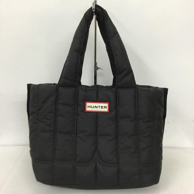 ハンター HUNTER トートバッグ トートバッグ UBS1167KBM PUFFER INTREPID MINI TOTE ロゴ、文字 黒 / ブラック /  メンズ USED 古着 中古 10127800