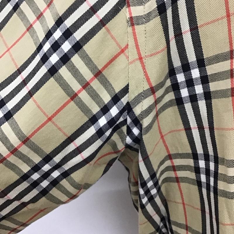 バーバリーズ BURBERRYS シャツ、ブラウス 長袖 長袖シャツ チェックシャツ カラーシャツ ボタンダウンシャツ L チェック マルチカラー / マルチカラー /  メンズ USED 古着 中古 10127816