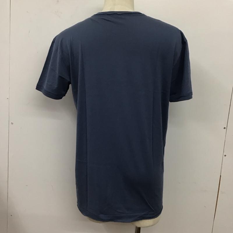 ドルチェアンドガッバーナ DOLCE&GABBANA Tシャツ 半袖 半袖カットソー プリントTシャツ クルーネックカットソー プリント 青 / ブルー /  メンズ USED 古着 中古 10127827